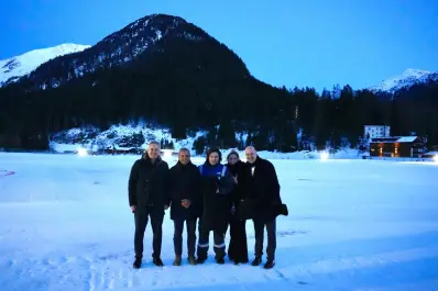 Foro de Davos: Milei abrió su agenda con CEOs de las principales firmas financieras del mundo