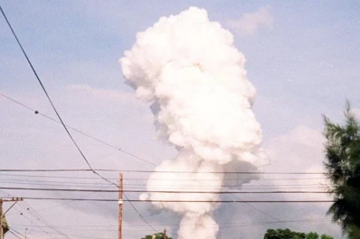Recuerdos fotográficos: Como el escenario de un bombardeo
