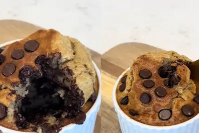 Panqueques de avena y chocolate en taza: la receta saludable que se hace sola y sin mezclar