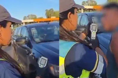 Un subcomisario de la Policía Federal dio positivo en alcoholemia mientras manejaba un patrullero con su familia