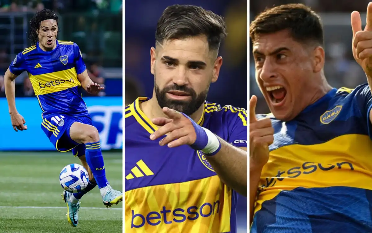 BAJAS. Por el momento Cavani, Giménez y Merentiel no estarán a disposición del entrenador.