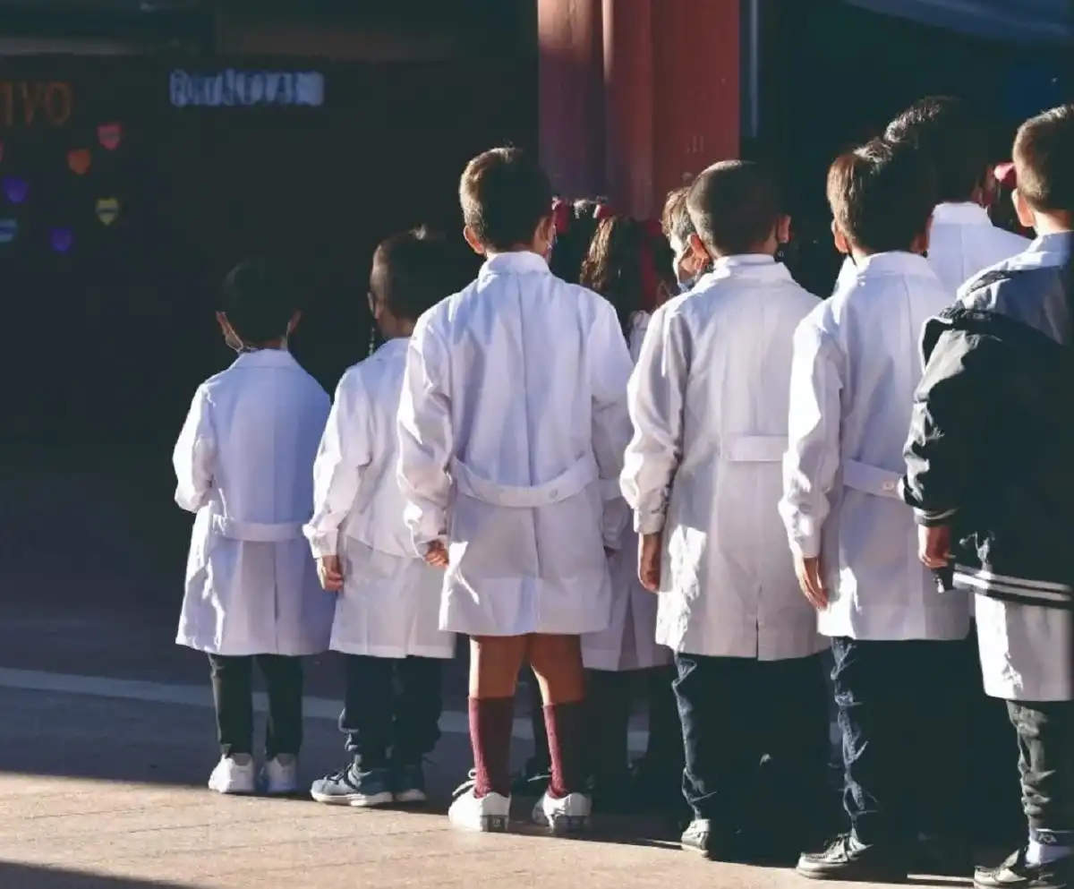 VUELTA A CLASE. El inicio de las clases estaba previsto para el 2 de marzo. 