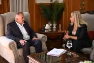 Jaldo y Chahla acordaron avanzar en una reingeniería del transporte público