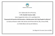 Osvaldo Jaldo desplazó a las autoridades de la Caja Popular
