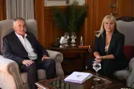 Obras y transporte, los temas en la agenda de Jaldo y Chahla