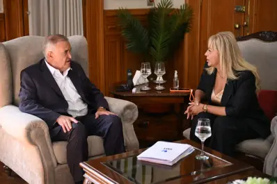 Jaldo y Chahla acordaron avanzar en una reingeniería del transporte público