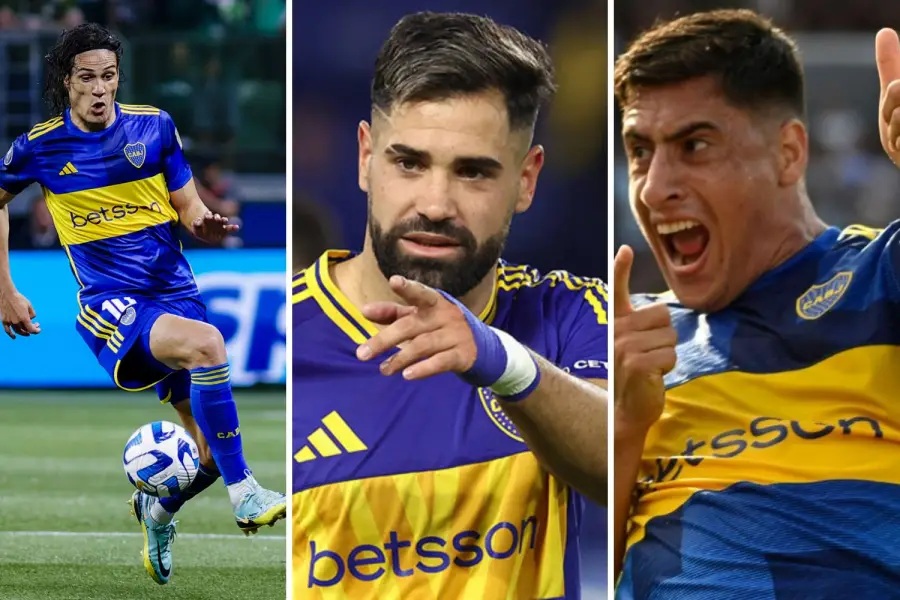 BAJAS. Por el momento Cavani, Giménez y Merentiel no estarán a disposición del entrenador.