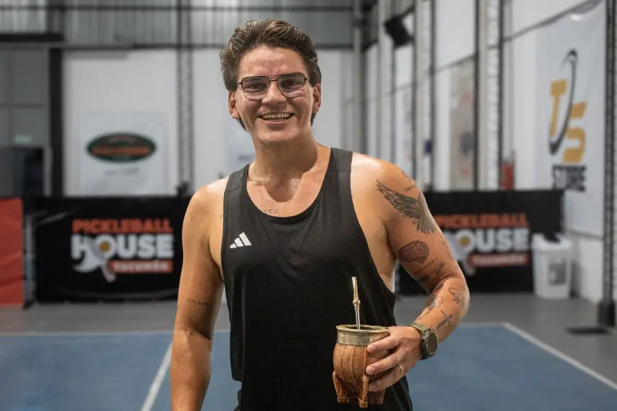EXPERTO. Iván le dedicó su vida al deporte, pero encontró en el Pickleball su lugar en el mundo.