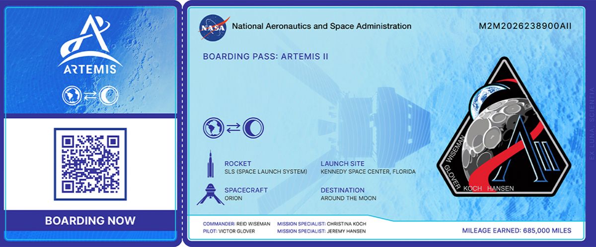 PASAPORTE. El programa Send Your Name with Artemis, permite registrar tu nombre para que sea grabado en una tarjeta SD que viajará dentro de la cápsula Orion.