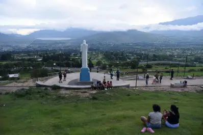 El Cristo de la Quebradita estrena mirador y vuelve a brillar en Tafí del Valle