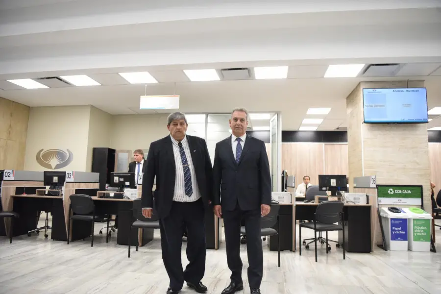 Guillermo Norry y Antonio Bustamante