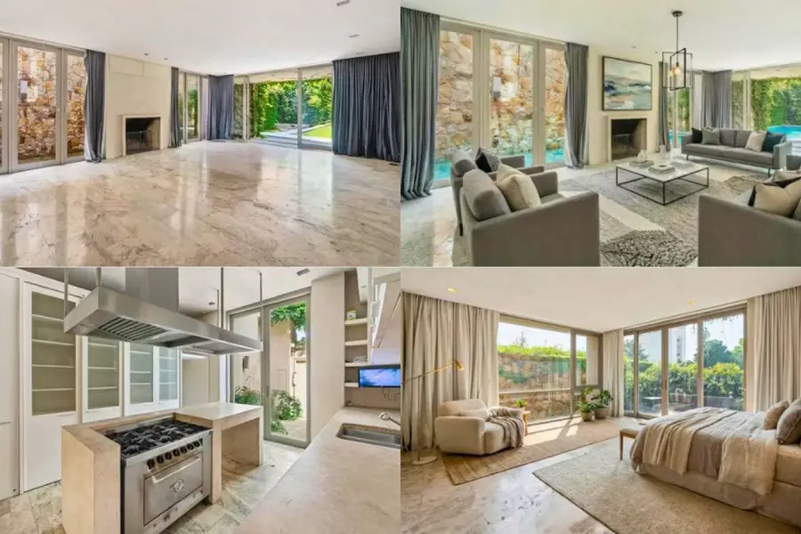 Los ambientes de la casa de Pampita en Bajo Belgrano