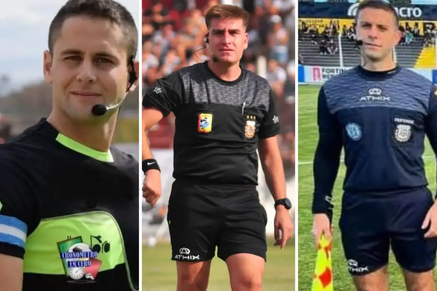 DESDE CÓRDOBA. Este es el equipo arbitral, designado para impartir justicia en la final.