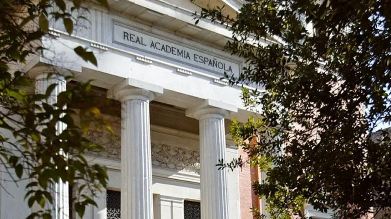REAL ACADEMIA ESPAÑOLA. Su sede, ubicada en el corazón de Madrid.