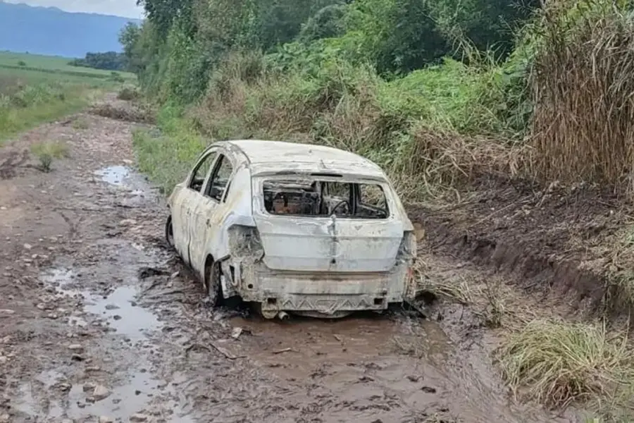 EN LA INVERNADA. Padre e hijo fueron brutalmente asesinados en esta localidad.