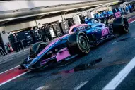 Franco Colapinto dio que hablar en la pretemporada de la Fórmula 1: debutó con Alpine y protagonizó el primer incidente del año