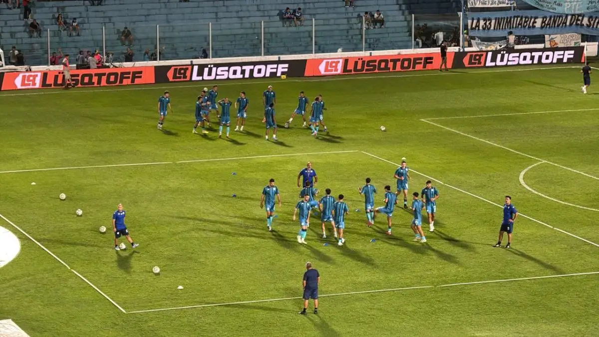 Atlético Tucumán ya se encuentra realizando la entrada en calor