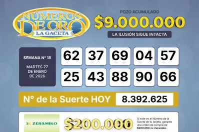 Los Números de Oro de LA GACETA