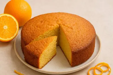 Cómo hacer un bizcochuelo de naranja sin harina: la receta más sencilla