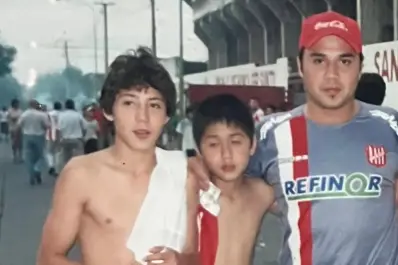 Un amor que lleva desde la cuna: cómo Víctor Salazar se hizo fanático de San Martín