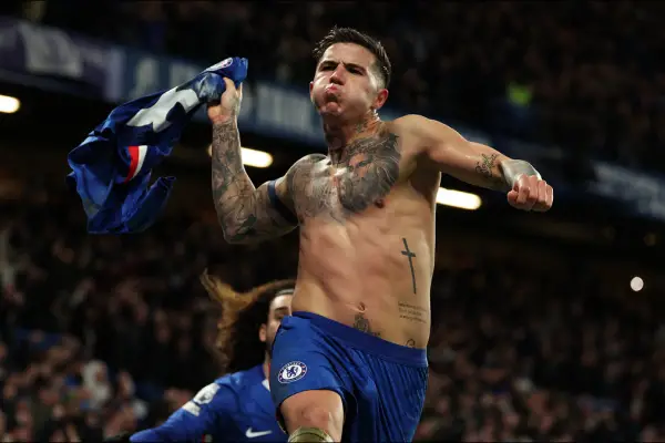 El decisivo gol de Enzo Fernández que selló la remontada de Chelsea ante West Ham