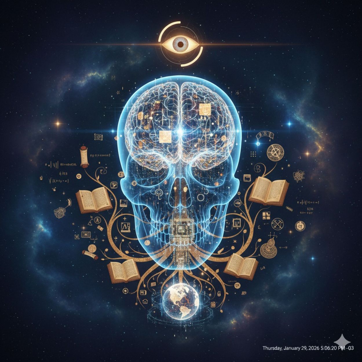 De los hombros a la cabeza del gigante: <b>inteligencia artificial</b> y síntesis del saber thumbnail