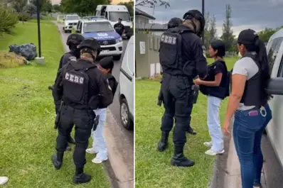 Video: así fue la detención de Justina Gordillo, en la causa que investiga el asesinato de Érika Álvarez