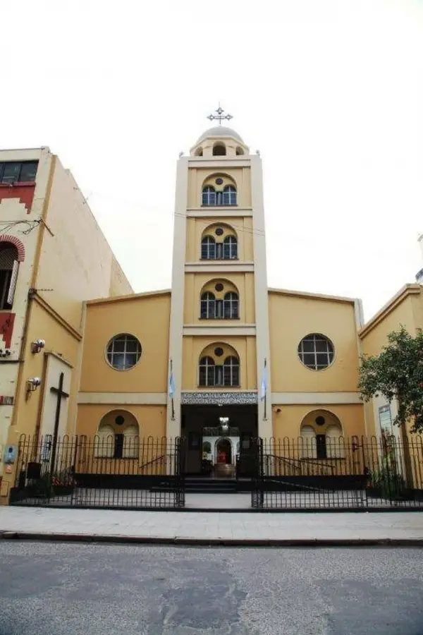 TEMPLO LOCAL. La Parroquia Asunción de María Santísima, en Maipú 567.