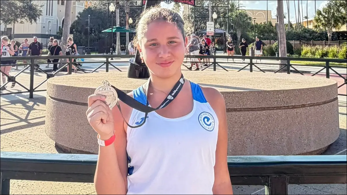 PROYECCIÓN. Emma Urueña participa en competencias nacionales en Estados Unidos y avanza paso a paso en un camino que busca abrirle las puertas de la universidad.