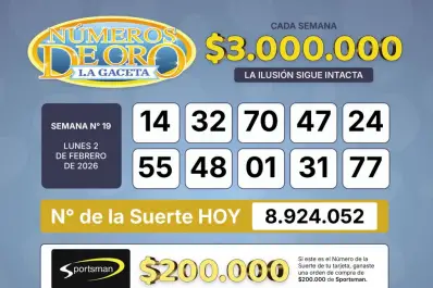 Los Números de Oro de LA GACETA