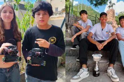Adolescentes salteños viajarán a la Robocup 2026 en Corea del Sur