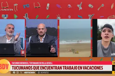 De Tucumán a la costa: jóvenes que cambian su descanso por un trabajo en el verano