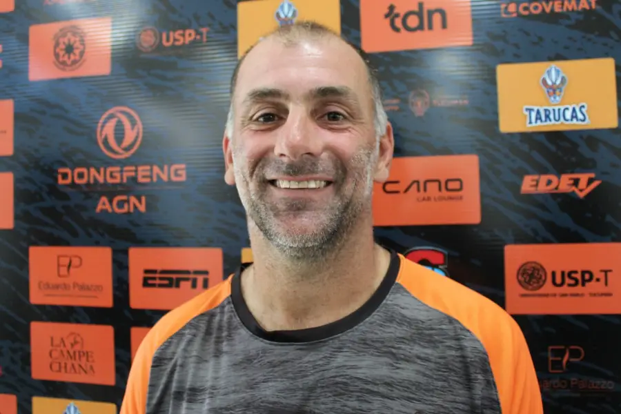 PREPARADOS. Ternavasio considera que los jugadores pueden darle muchas alegrías a Tarucas.