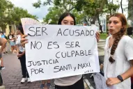Video: marchan en Concepción para pedir la liberación de uno de los detenidos por el ataque en Tafí del Valle