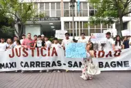 Video: marchan en Concepción para pedir la liberación de uno de los detenidos por el ataque en Tafí del Valle