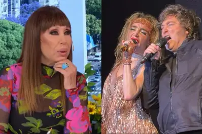 “Siempre tuve buena onda”: Moria Casán reveló que Milei la llamó tras su entrevista a Fátima Flórez