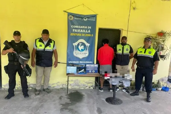 Baleó a un ciclista durante un intento de robo y fue detenido en Famaillá