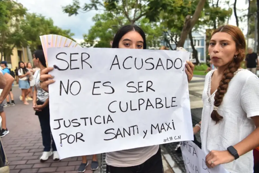 Video: marchan en Concepción para pedir la liberación de uno de los detenidos por el ataque en Tafí del Valle