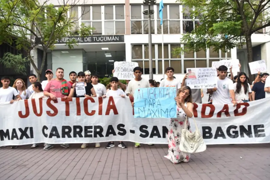 Video: marchan en Concepción para pedir la liberación de uno de los detenidos por el ataque en Tafí del Valle