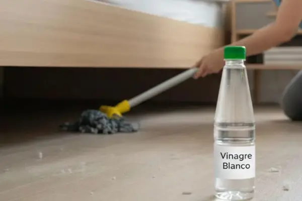 Limpieza del hogar: por qué recomiendan usar vinagre en el agua para los pisos