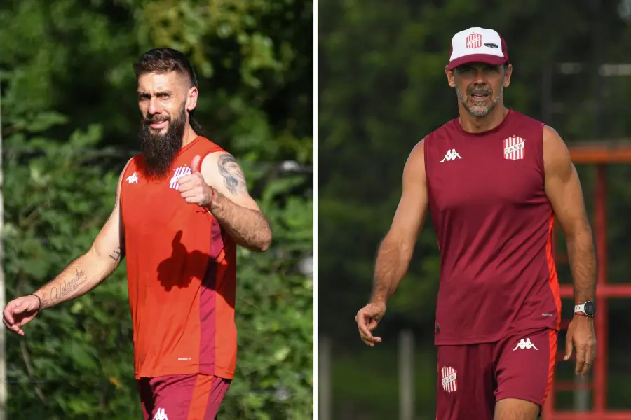 PRETEMPORADA. Ezequiel Parnisari y Andrés Yllana preparándose para una temporada que promete ser muy exigente.