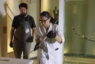 Custodiado por los Granaderos, el sable corvo de San Martín arribó al aeroclub de San Lorenzo