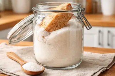 ¿Por qué recomiendan poner el pan dentro del frasco del azúcar?