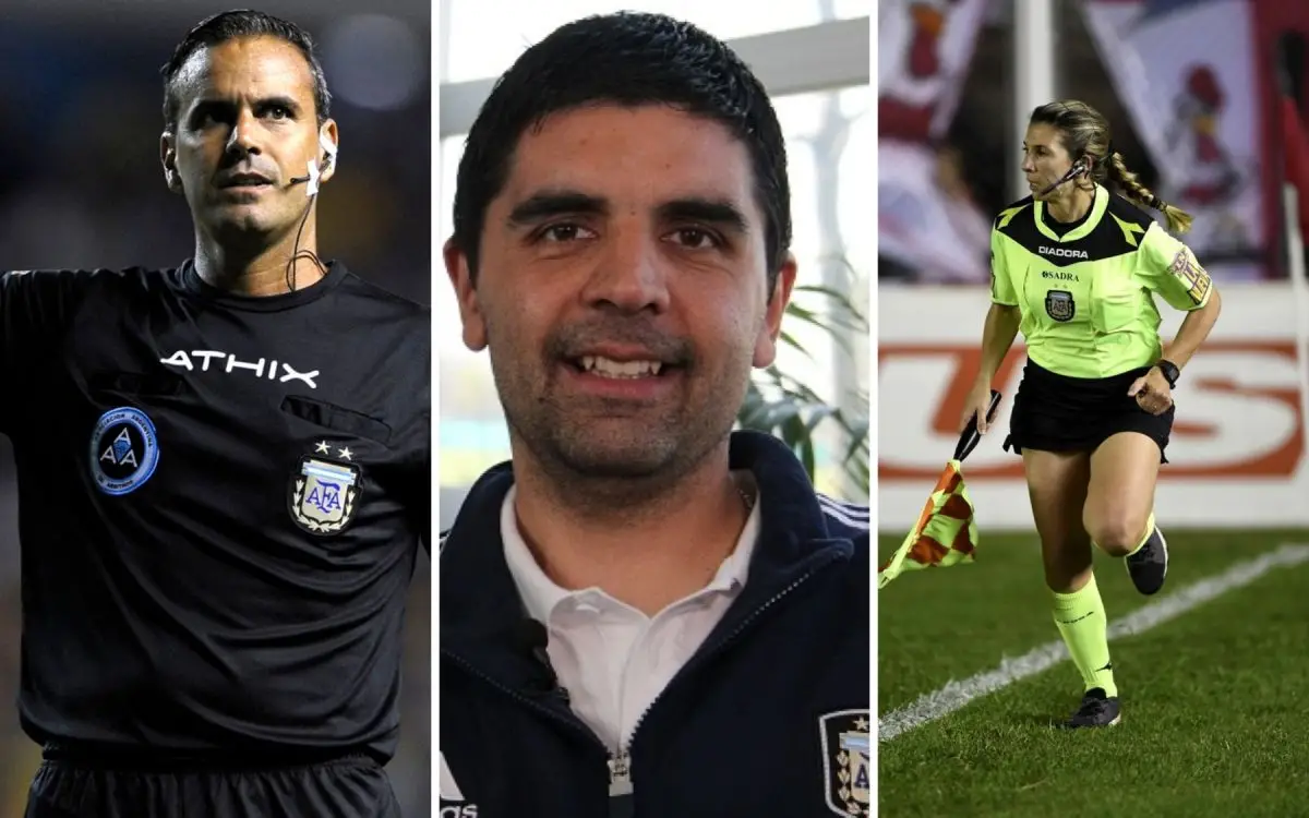 JUCES. De izquierda a derecha: Penel, Germanotta y Trucco, la terna de hoy.