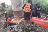 Intensa búsqueda de un hombre que fue arrastrado por el río Salí