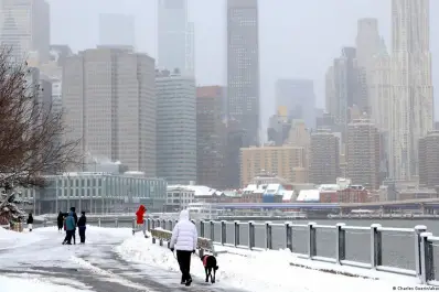 Nueva York sufre una helada histórica: registra temperaturas más bajas que en zonas de la Antártida