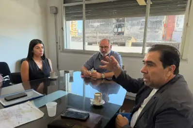 La intendenta de Aguilares recorrió junto a Caponio las Plantas de Tratamiento de Líquidos Cloacales de la SAT