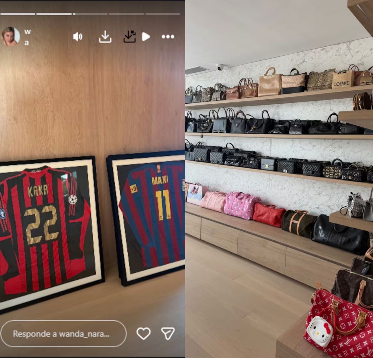 Así es la impresionante nueva mansión de Wanda Nara: paredes de mármol y recuerdos prohibidos