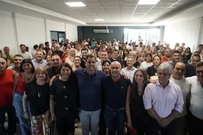 Lisandro Catalán visitó Concepción y se reunió con el intendente Molinuevo