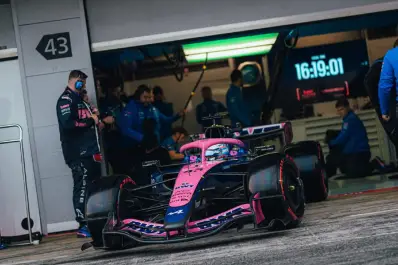 El Alpine de Franco Colapinto se quedó y causó una bandera roja en Bahréin